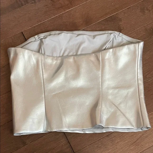 Silver Tube Top - Picture 2 of 4